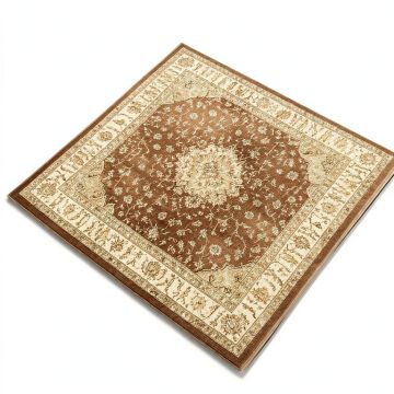 Brandt Oriental Brown/Beige/Ivory Area Rug (synthetic illustration; no displayed measurements)