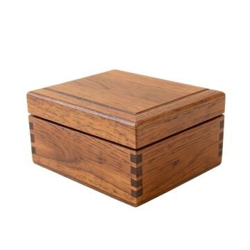 Cincinnatus Rustic Paneled Jewelry Box