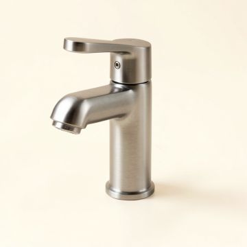 Zura Single Hole Bathroom Faucet With Diamond Seal Technology (synthetic illustration; no displayed measurements)