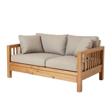 Orlando Teak Patio Sofa With Cushions
