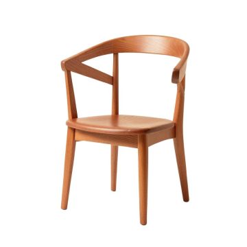 Hazel Edge Dining Chair - Terracotta