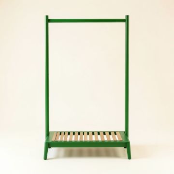 Glen Branch Empty Garment Rack - Green (synthetic illustration; no displayed measurements)