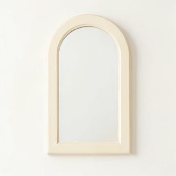 Cove Bluff Framed Wall Mirror - Cream (synthetic illustration; no displayed measurements)