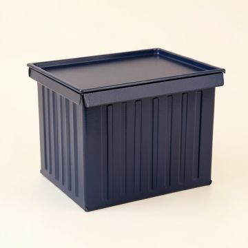 Juniper Arc Closed Outdoor Storage Box (synthetic illustration; no displayed measurements)