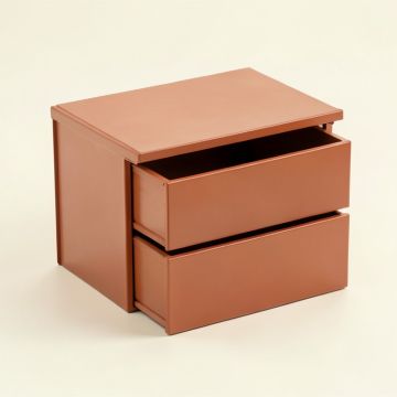 Cliff Dale Under-Desk Drawer Unit - Terracotta (synthetic illustration; no displayed measurements)