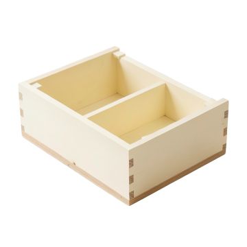 Dune Branch Empty Pantry Drawer Organizer Insert - Cream