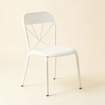 Slate Bluff Dining Chair - White (synthetic illustration; no displayed measurements)