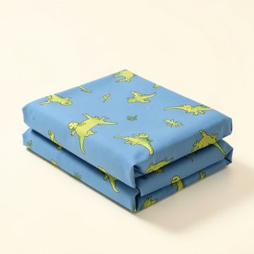 Olive Kids Dinosaur Land Toddler Sheet Set (synthetic illustration; no displayed measurements)