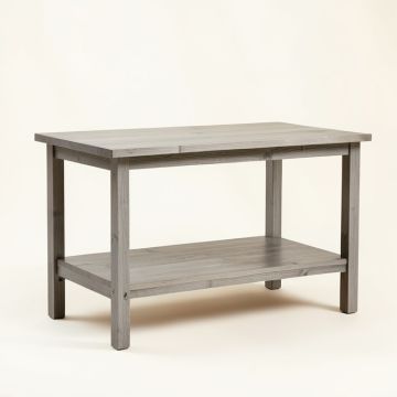 Holly Bridge Empty Workshop Workbench - Gray (synthetic illustration; no displayed measurements)
