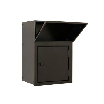 Summit Brook Wall-Mounted Entry Cabinet - Black