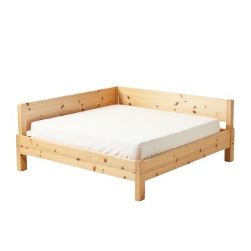 Alpena Solid Wood Platform Bed (synthetic illustration; no displayed measurements)