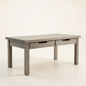 Maple Brook Empty Workshop Workbench - Gray (synthetic illustration; no displayed measurements)