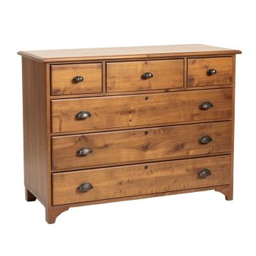 Sanroman 7 Drawer Double Dresser
