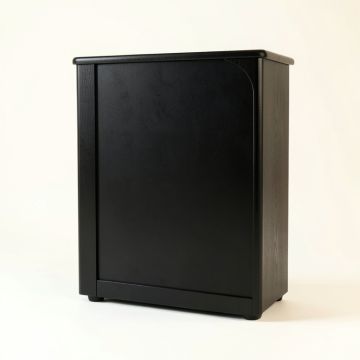 Hazel Dell Freestanding Laundry Folding Counter - Black (synthetic illustration; no displayed measurements)