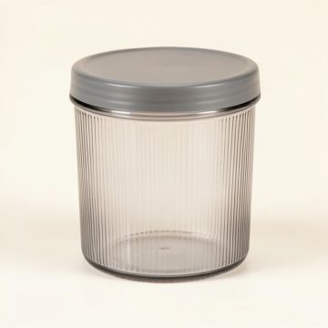 Spruce Arc Storage Canister With Lid - Gray (synthetic illustration; no displayed measurements)