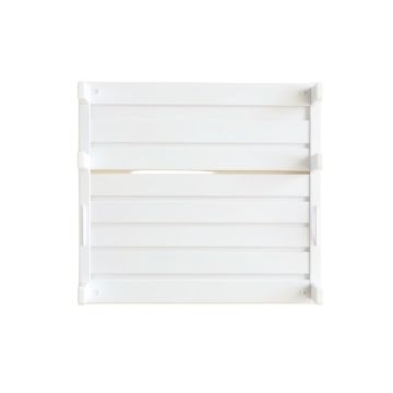 Meadow Dale Empty Wall-Mounted Tool Organizer Panel - White