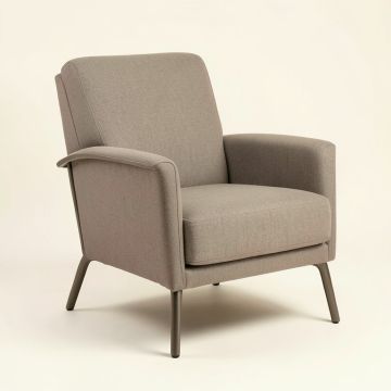 Ted 29.75 '' Wide Polyester Armchair (synthetic illustration; no displayed measurements)