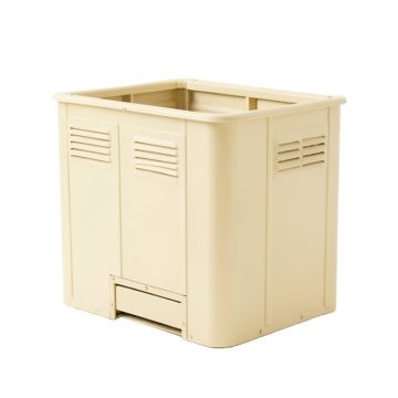 Field Bridge Closed Garden Compost Bin - Cream
