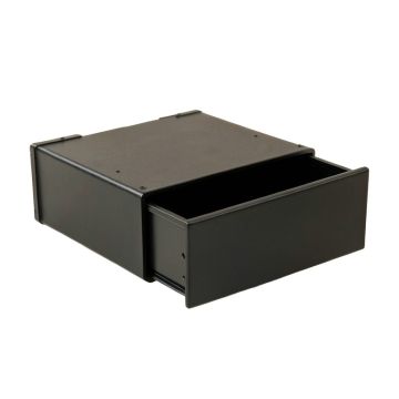 Birch Fold Under-Desk Drawer Unit - Black (synthetic illustration; no displayed measurements)