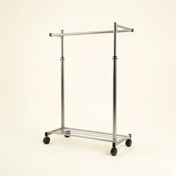 19 '' W Personal Valet Single Rail Garment Rack (synthetic illustration; no displayed measurements)