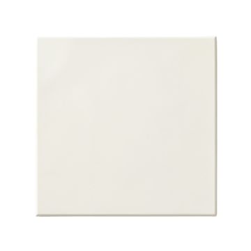 Olive Branch Uninstalled Square Decorative Tile - White