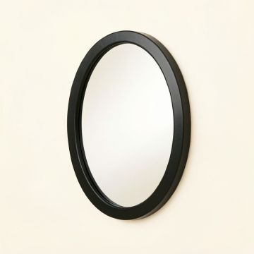 Willow Bluff Framed Wall Mirror - Black (synthetic illustration; no displayed measurements)