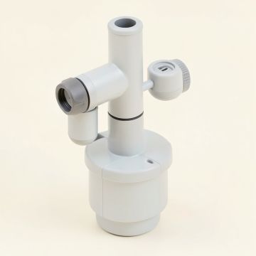 Bottle Trap Lavatory Kit With Valves And Risers (synthetic illustration; no displayed measurements)