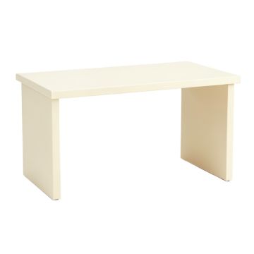Ridge Edge Desktop Monitor Riser - Cream