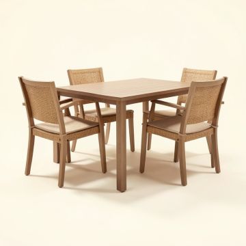 Avelin 5 Piece Bistro Set (synthetic illustration; no displayed measurements)