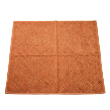 Meadow Bridge Bath Mat - Terracotta