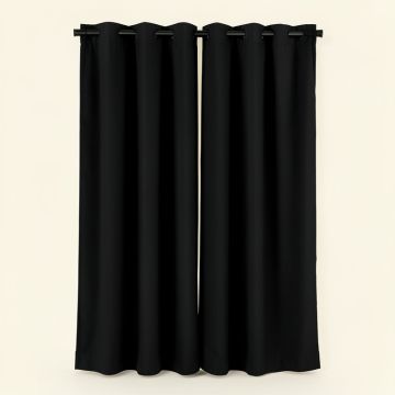 Channing Solid Max Blackout Thermal Grommet Single Curtain Panel (synthetic illustration; no displayed measurements)