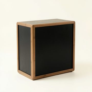Harbor Bridge Freestanding Laundry Folding Counter - Black (synthetic illustration; no displayed measurements)