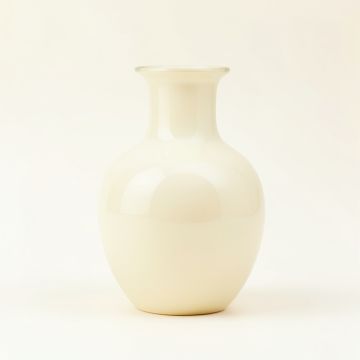 Laurel Arc Empty Decorative Vase - Ivory (synthetic illustration; no displayed measurements)