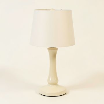 26 '' Cream Table Lamp (synthetic illustration; no displayed measurements)