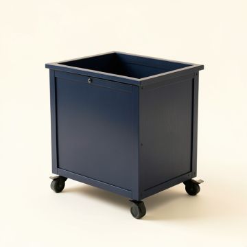 Laurel Bend Empty Rolling Workshop Cart - Navy (synthetic illustration; no displayed measurements)