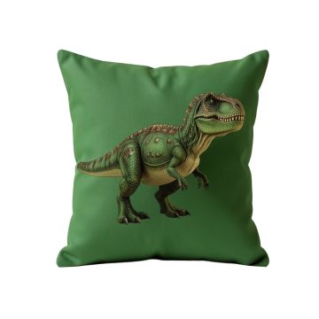 Dinosaur Throw Pillow (synthetic illustration; no displayed measurements)