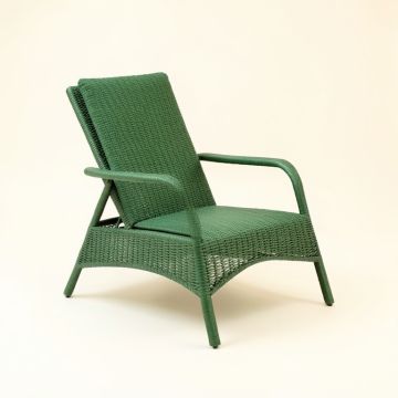 Lake Crossing Outdoor Lounge Chair - Green (synthetic illustration; no displayed measurements)