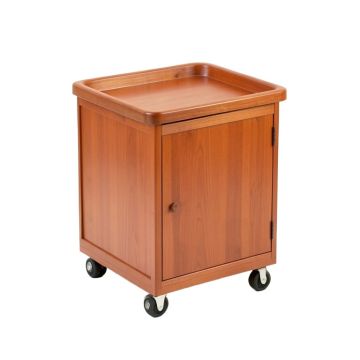 Alder Crest Empty Rolling Workshop Cart - Terracotta (synthetic illustration; no displayed measurements)