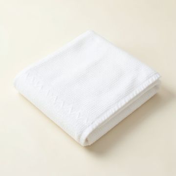 Hill Falls Bath Towel - White (synthetic illustration; no displayed measurements)