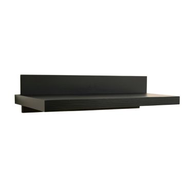 Cove Brook Wall-Mounted Shelf - Black (synthetic illustration; no displayed measurements)