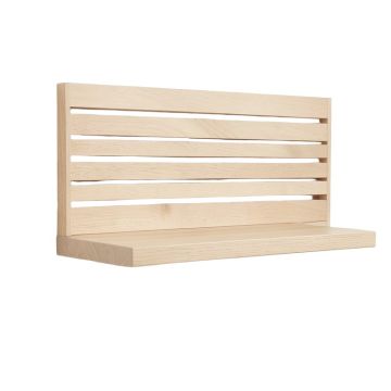 Birch Brook Wall-Mounted Entryway Organizer Shelf - Beige
