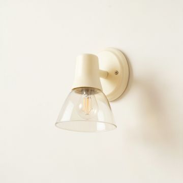 Heath Branch Wall Sconce Mounted On A Plain Wall - Ivory (synthetic illustration; no displayed measurements)