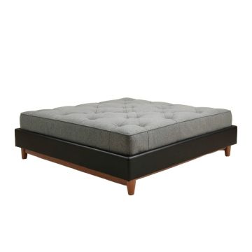 Gabouray Tufted Upholstered Low Profile Storage Platform Bed