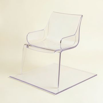 Cleartex Megamat Hard Floor Straight Edge Chair Mat (synthetic illustration; no displayed measurements)