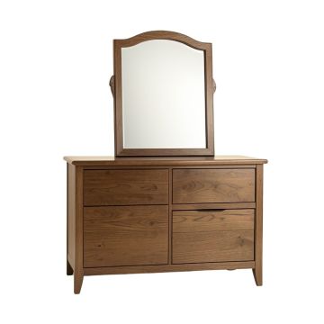 Zigler 7 Drawer Double Dresser With Mirror