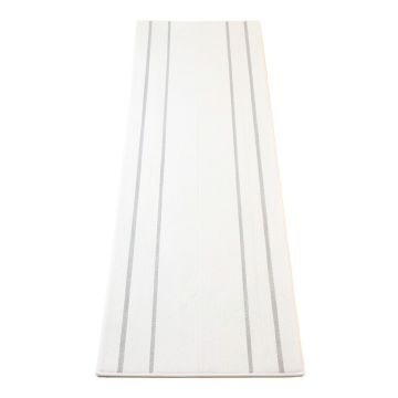 Willow Arc Narrow Runner Rug - White