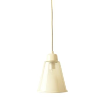 Spruce Canyon Pendant Light Suspended From One Plain Cable - Ivory