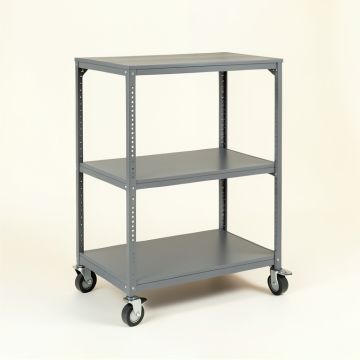 Heath Branch Empty Rolling Workshop Cart - Gray (synthetic illustration; no displayed measurements)