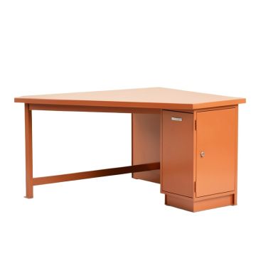 Maple Branch Empty Workshop Workbench - Terracotta