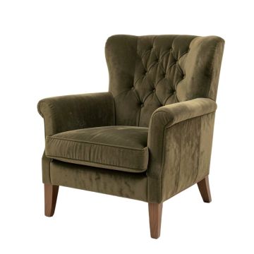 Ivo 30 '' Wide Tufted Wingback Chair